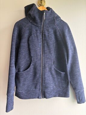 lululemon athletica Navy/ Purple Cozy Hoodie